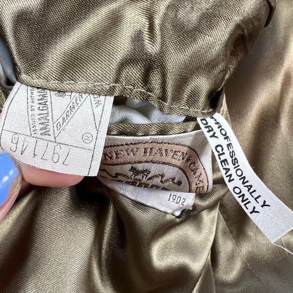 Vintage 1960's J. Press Long Polo Coat Amalgamated Union Tag Camel Hair - Picture 8 of 13